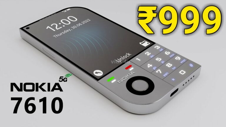 Nokia 7610 5G Design and launch date leaked