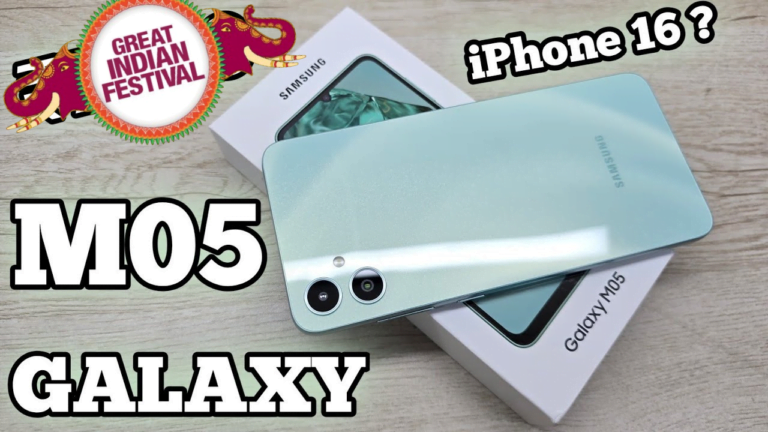 samsung M05 sold in 6,999 rupees