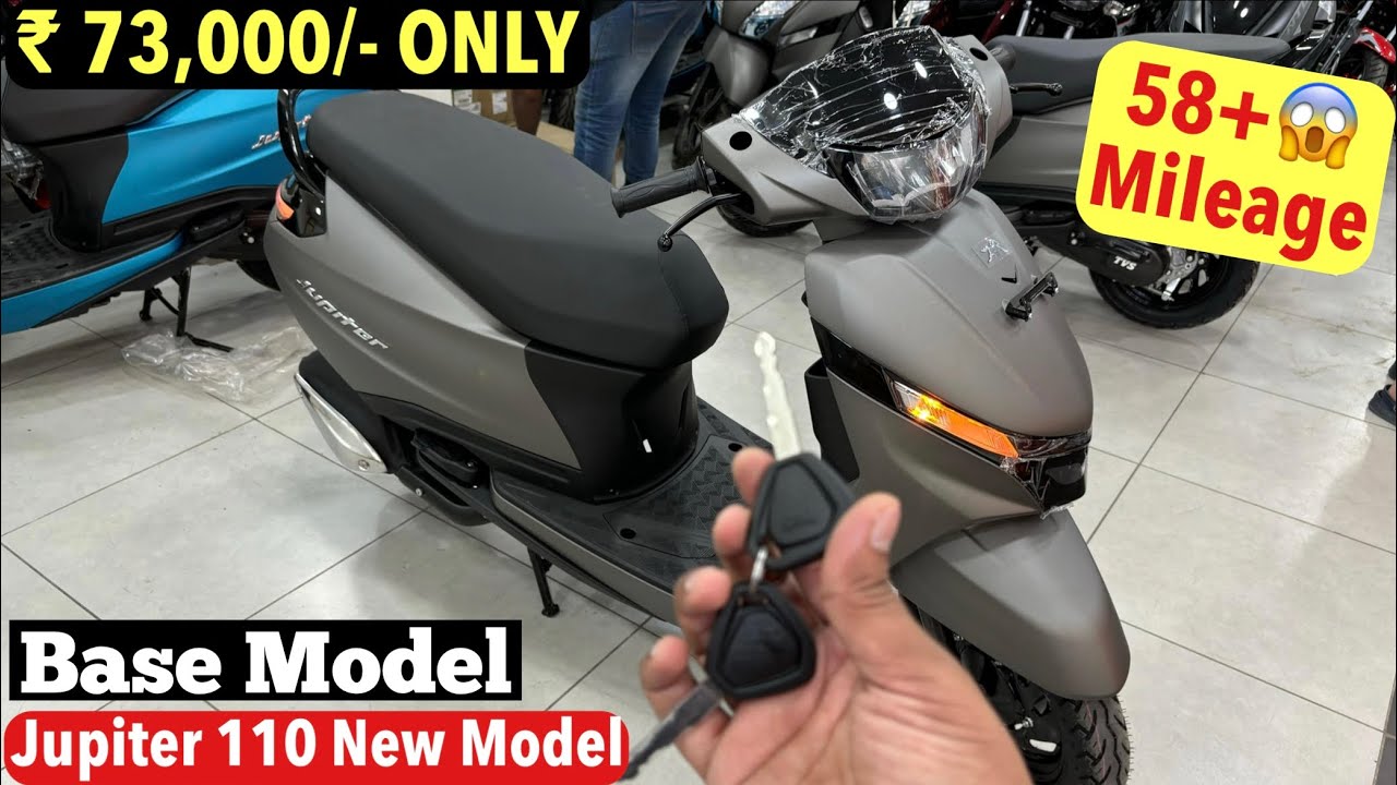 TVS Jupiter New Model Sale on top