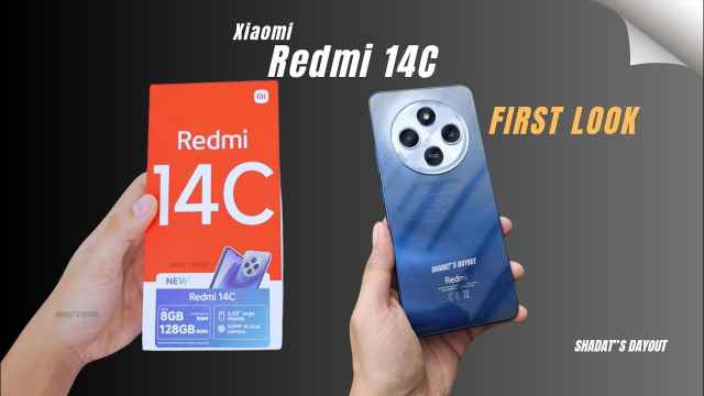 Redmi 14C first look and price in india