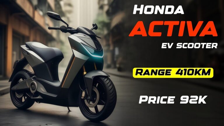Honda Activa ev new model launch at the 1 lakh above price