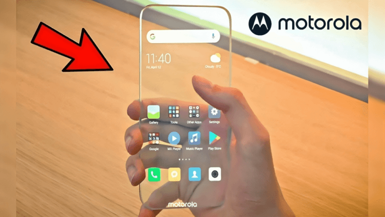 Motorola Transparent 5G Smartphone in India