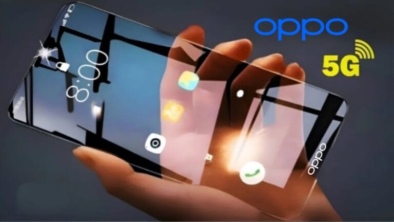 oppo 5G new transparent smartphone