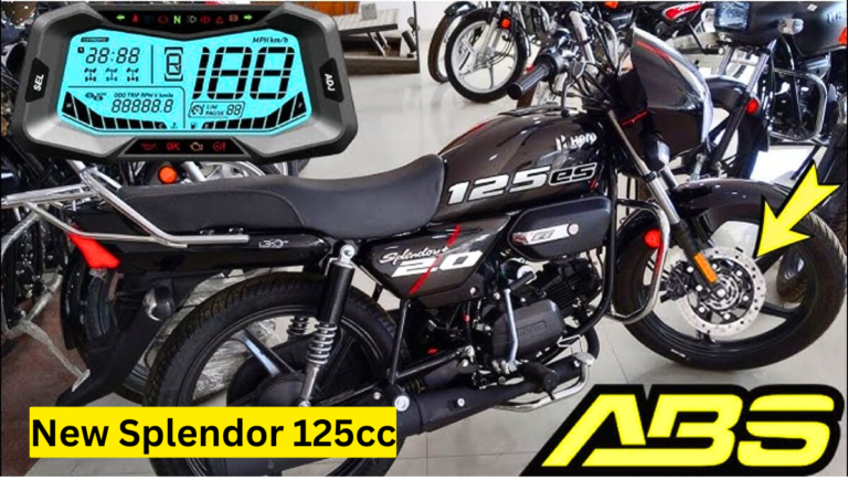125cc इंजन और आकर्षक डिजाइन के साथ नया Hero Splendor मॉडल हुआ लॉन्च