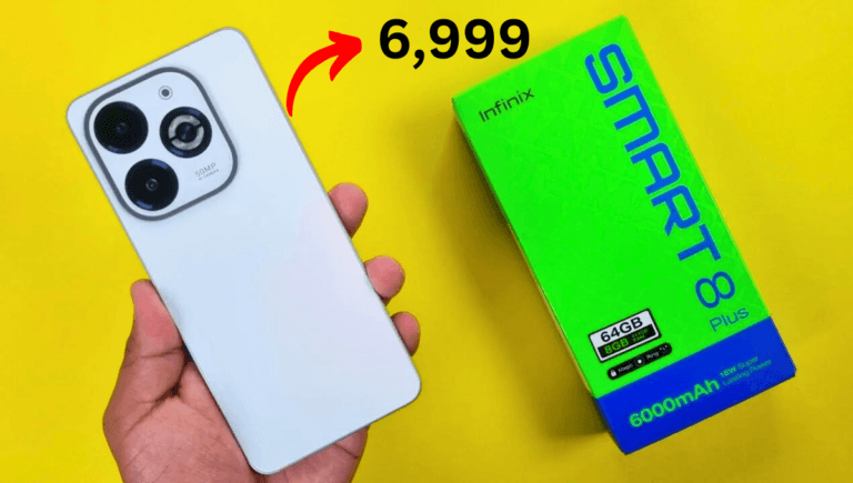 मात्र ₹6,999 में: 8GB रैम, 256GB स्टोरेज और दमदार बैटरी वाला स्मार्टफ़ोन