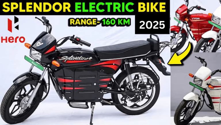 गरीबों की पसंद! Hero Electric Splendor बाइक, 250km रेंज के साथ अब सस्ते दामों में