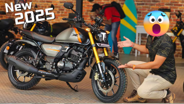 1.35 लाख में पाएं TVS Ronin 225, क्रूजर लुक और शानदार इंजन का जबरदस्त कॉम्बो