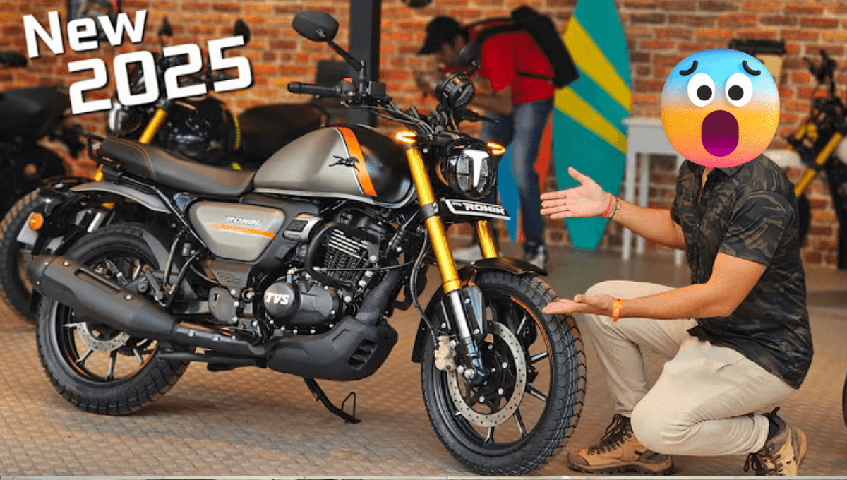1.35 लाख में पाएं TVS Ronin 225, क्रूजर लुक और शानदार इंजन का जबरदस्त कॉम्बो