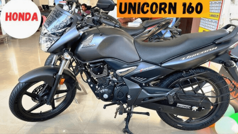 Honda Unicorn चाहिए? ₹13,000 डाउन पेमेंट करके आज ही घर लाएं, 60KM माइलेज का आनंद लें