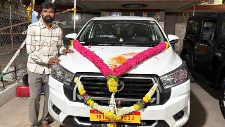 New Toyota Innova Crysta Car