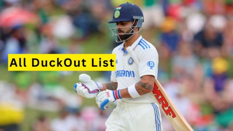 virat kohli duckout
