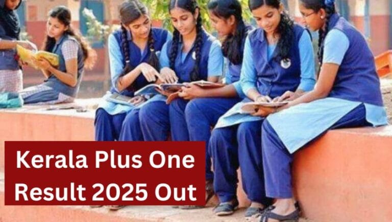 Kerala Plus One Result 2025