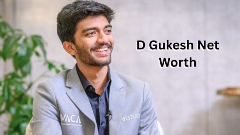 D Gukesh net worth