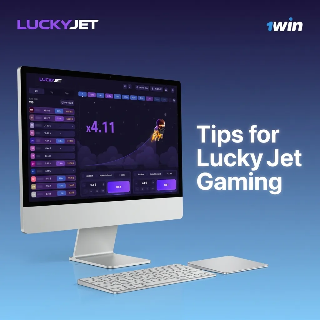 Lucky Jet gaming interface showing practical tips for building habits, managing funds, and making confident gameplay decisions