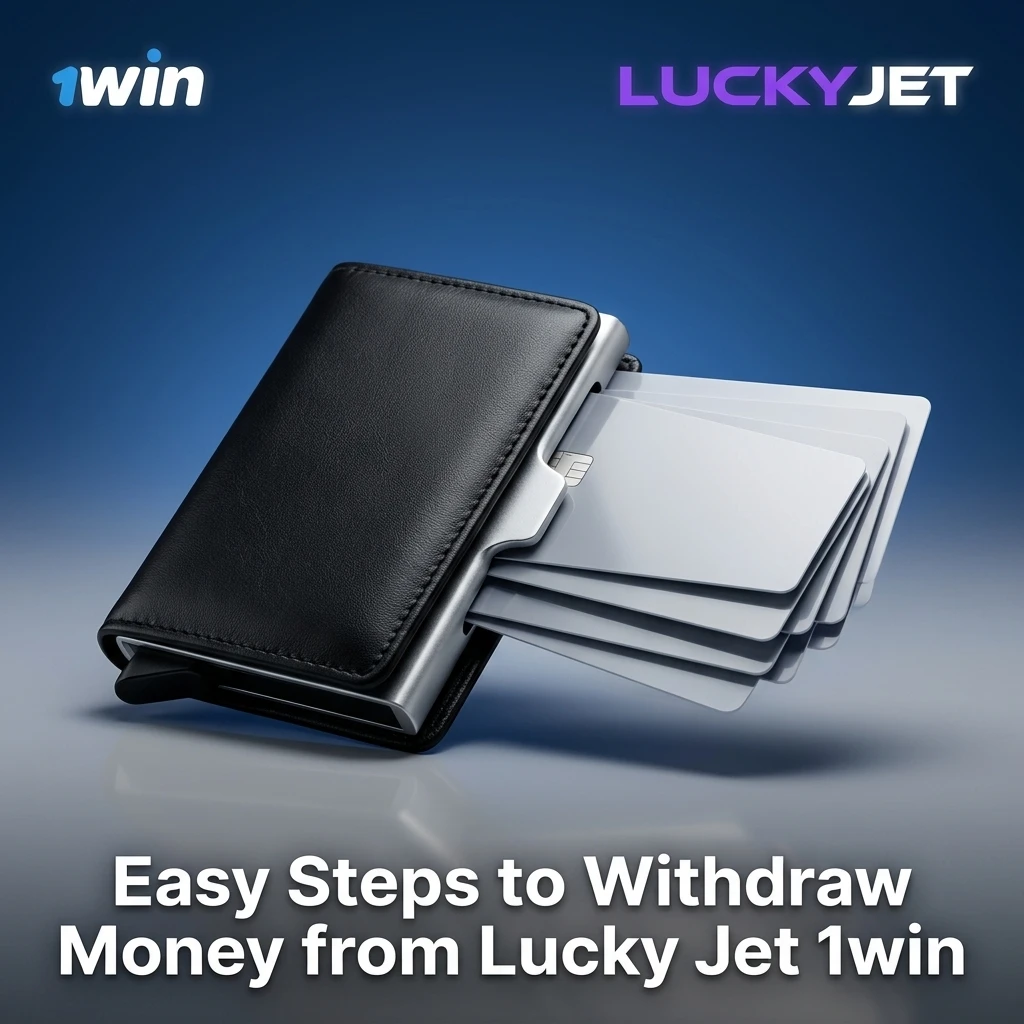 Step-by-step guide to withdraw money from Lucky Jet 1win using UPI, Crypto, or cards within 24 hours